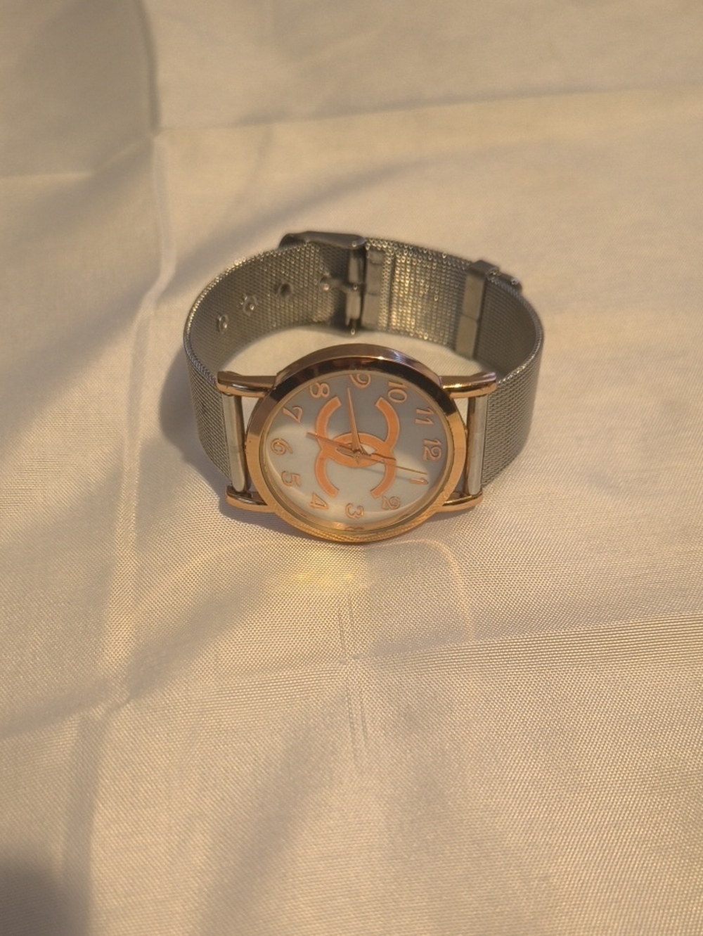 Adjustable Silver Metal Watch - Picture 4 of 7